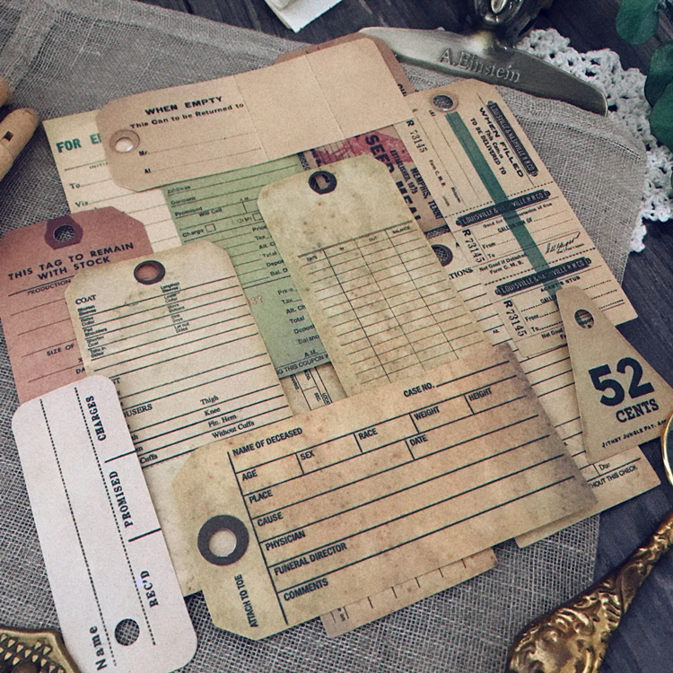 13 шт./пакет винтажные старые этикетки для английских билетов этикетка наклейка