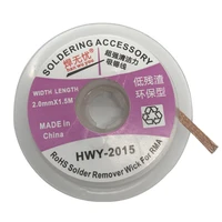 1pc desoldering braid solder remover wick bga desoldering wire bra worldwide 2 0mm