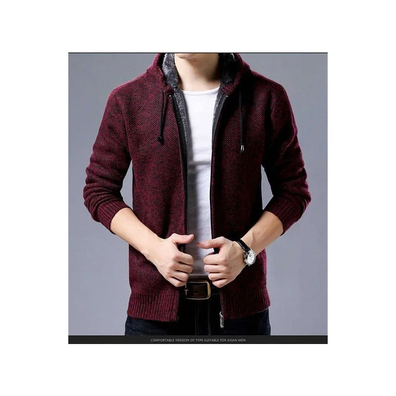 

Новая осенне-зимняя модная куртка с капюшоном для молодых мужчин с флисовой подкладкой большой размер спортивная мужская куртка на молнии