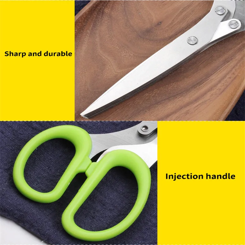 Многофункциональный Нож Для Резки Лука из нержавеющей стали многослойные