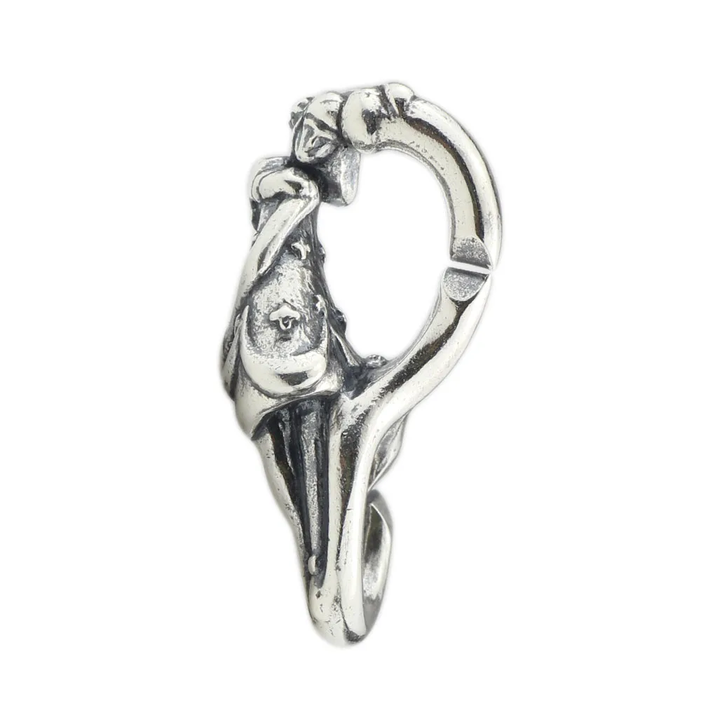 Серия X Button-красивая застежка аутентичная s925 застежка из стерлингового серебра привлекательный, подходит, европейский бренд ювелирный браслет сделай сам
