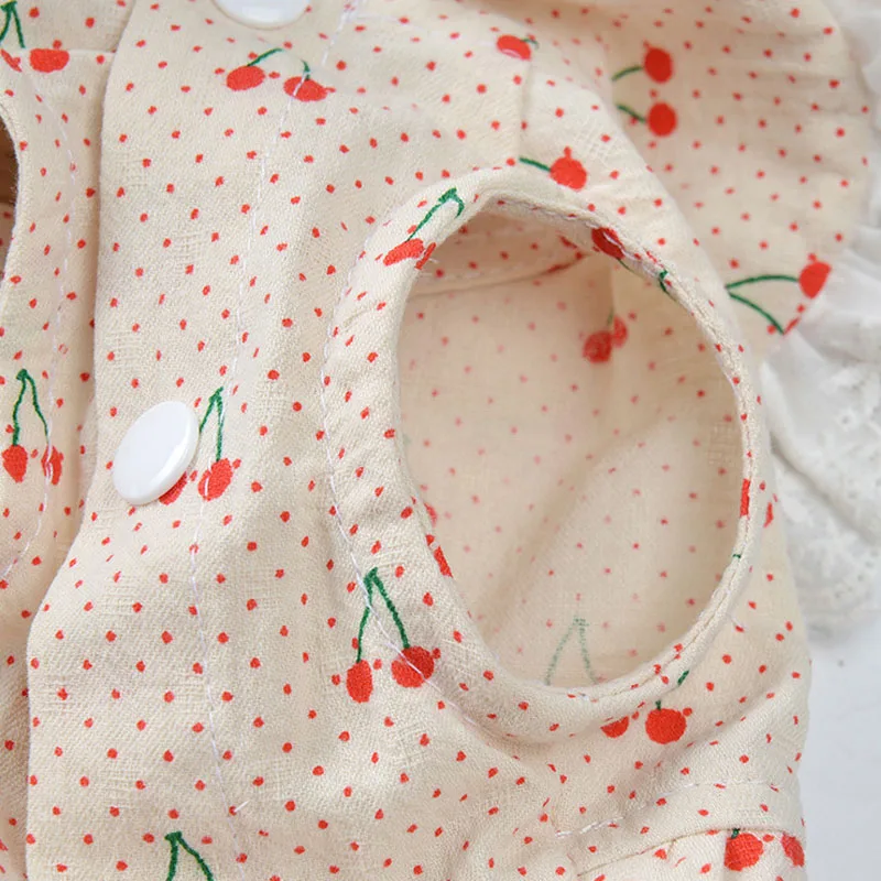 Милое кружевное платье с воротником для собак голубая юбка пачка маленьких