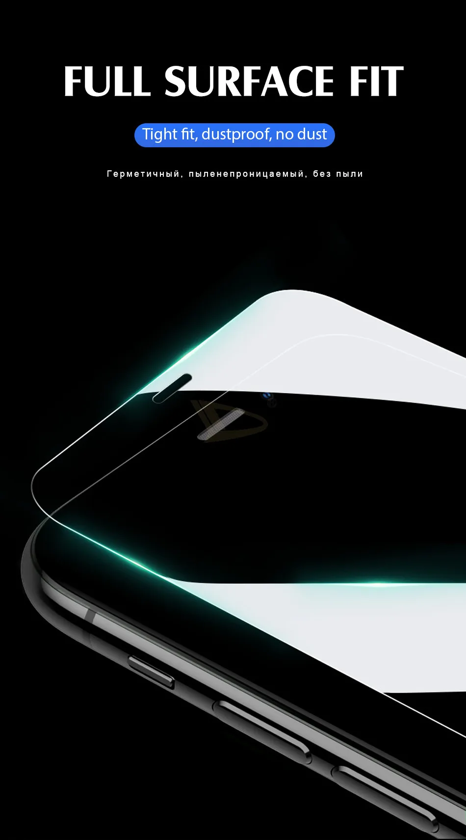 2 шт УФ жидкий полный клей покрытие закаленное стекло пленка для iphone 11 Pro X XR XS Max защита экрана 6 6s 7 8 PLus защитное стекло