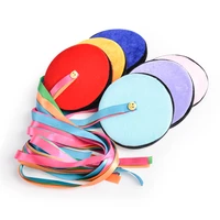 new style flying disc with ribbon parent child interactive sports circular safety soft disk game kids outdoor toys flying saucer