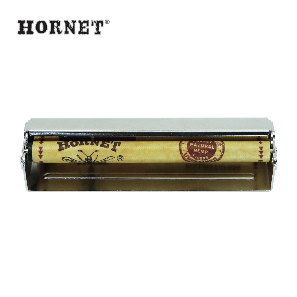 

HORNET DANGER 110MM Cigarette Rolling Machine KingSize Metal Cigarette Maker Hand Roller Papers