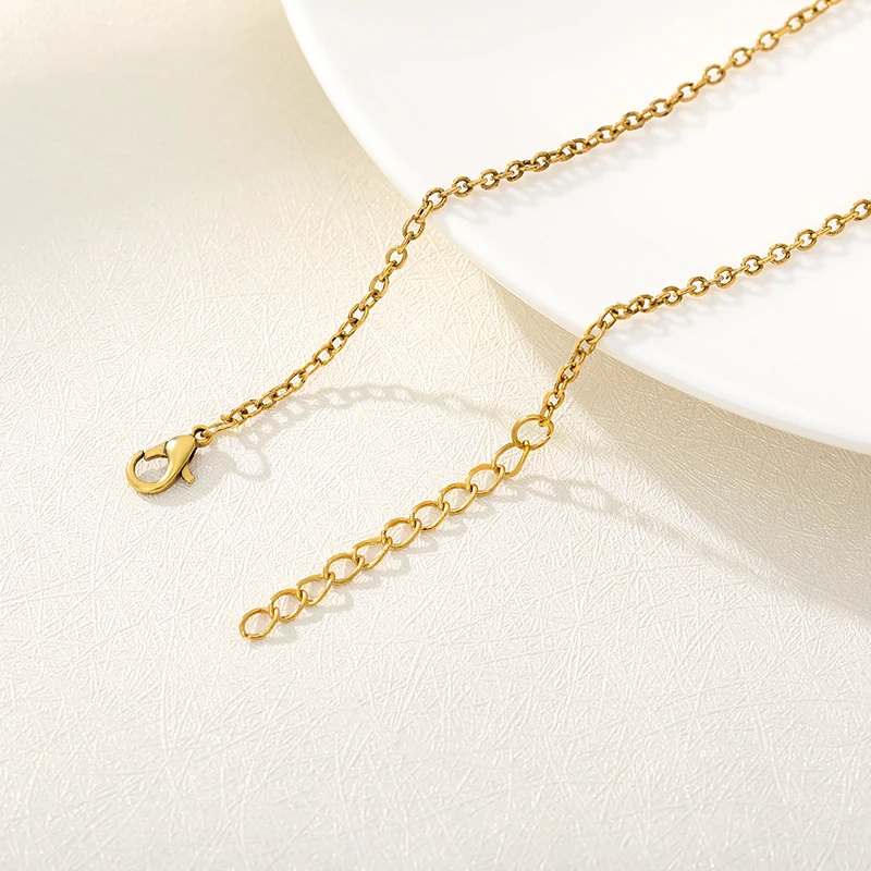 Двухстороннее женское ожерелье с открытым кулоном мужская бижутерия|Цепочки| |