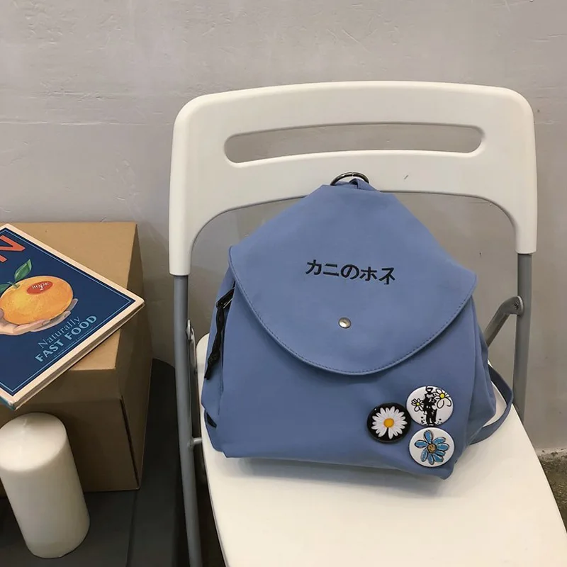 Однотонный женский рюкзак уникальная форма сумки с верхней ручкой холщовые на