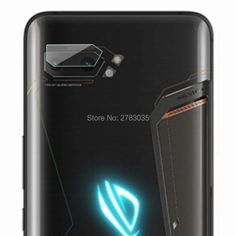 Для Asus ROG Phone 2 II ZS660KL/ZS600KL прозрачная ультра тонкая задняя камера защита объектива задняя камера Крышка объектива Закаленное стекло пленка