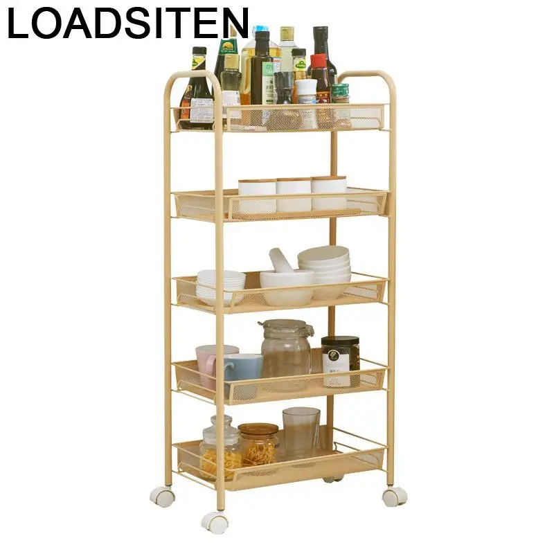 

Towel Room Organizer Sponge Kitchen Almacenamiento Cocina Repisas Y Cutlery Holder Trolleys with Wheels Prateleira Estantes Rack