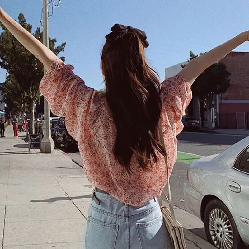 Дешевая оптовая продажа 2021 Весна Лето Осень Новая мода Повседневная шифоновая