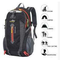 40l outdoor climbing backpack men trekking sports bags unisex mountaineering backpacks trekking camping travel bag for men hot