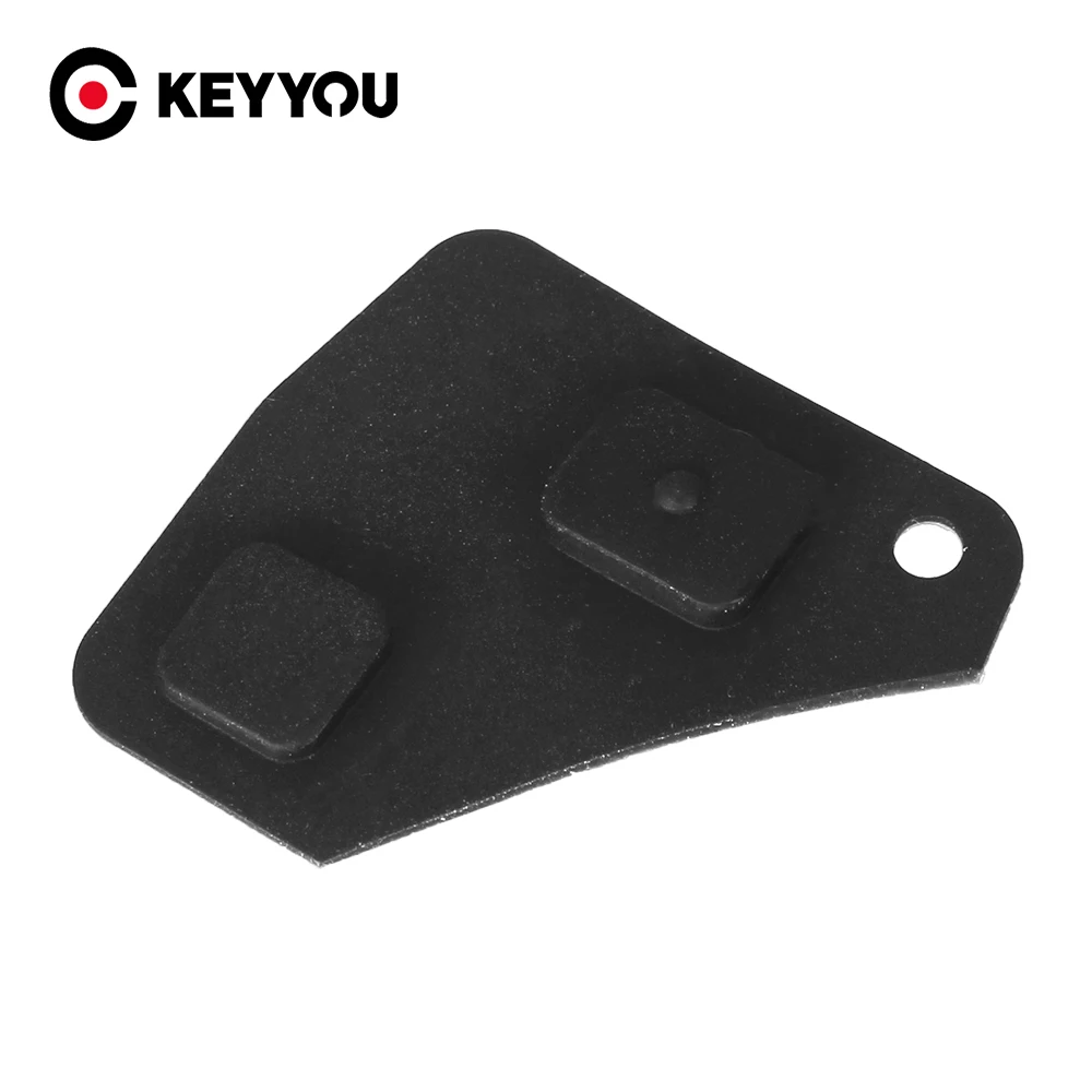 KEYYOU 2 шт./лот кнопки Замена дистанционного ключа Fob Ремонтный комплект