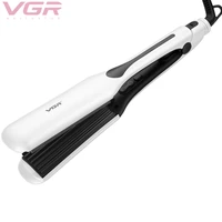 vgr 557 hair curler straightener flat salon magic personal care professional comb brush lron tong digital hot sale fashion v557