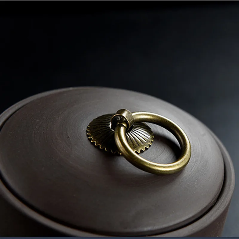 Китайская фарфоровая мини-банка для чая ретро баночка хранения специй баночки