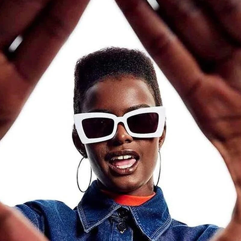 

Женские винтажные солнцезащитные очки с квадратной оправой, маленькие солнцезащитные очки UV400 5191, 2019