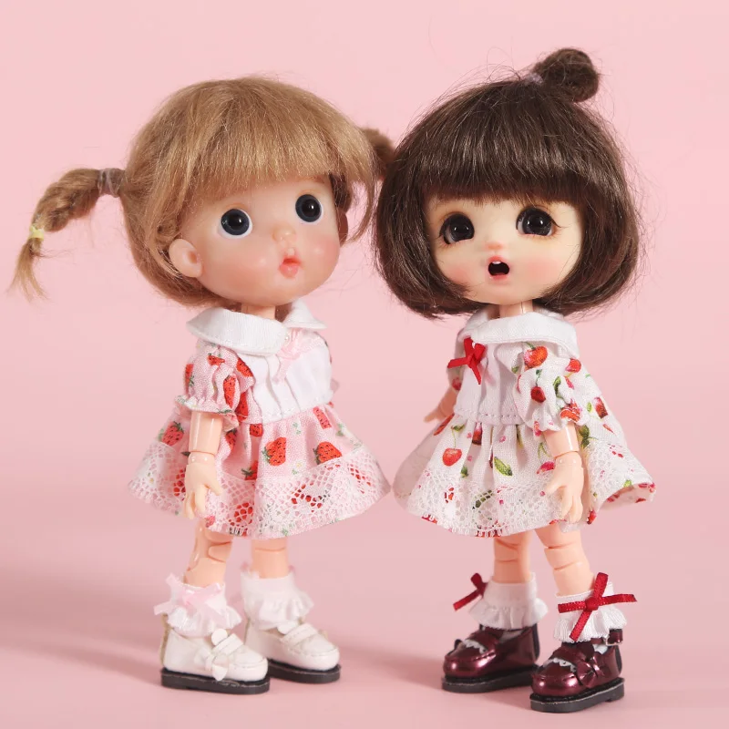 Allaosify Ob11 детские носки Детская одежда Молли Красная Шапочка 1/8Bjd кружевные Voxel p9