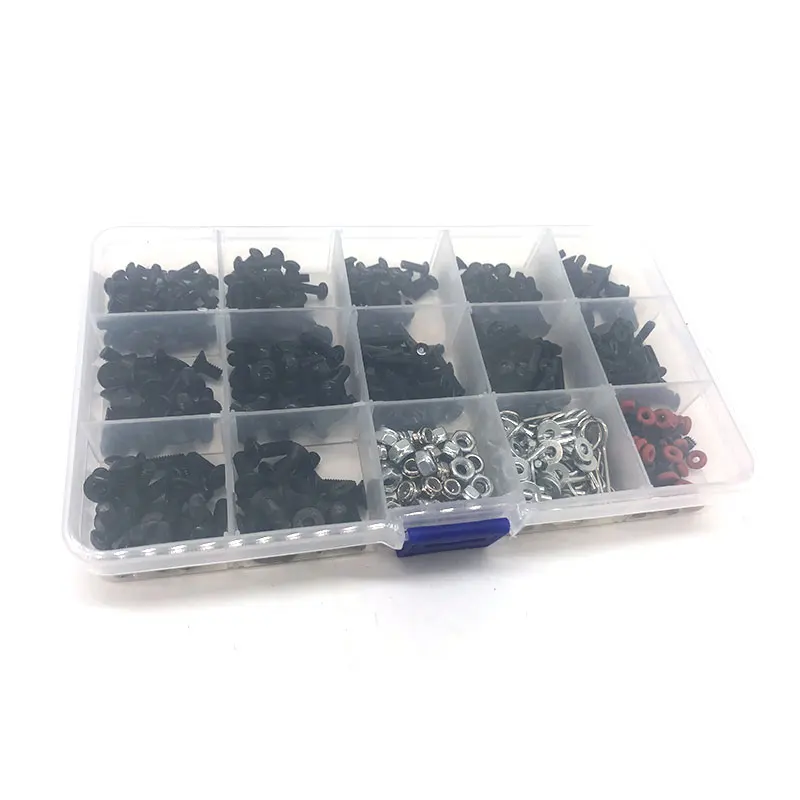 Коробка с винтами Набор для 1/10 HSP Traxxas Trx4 Tamiya HPI Kyosho D90 SCX10 дистанционное управление