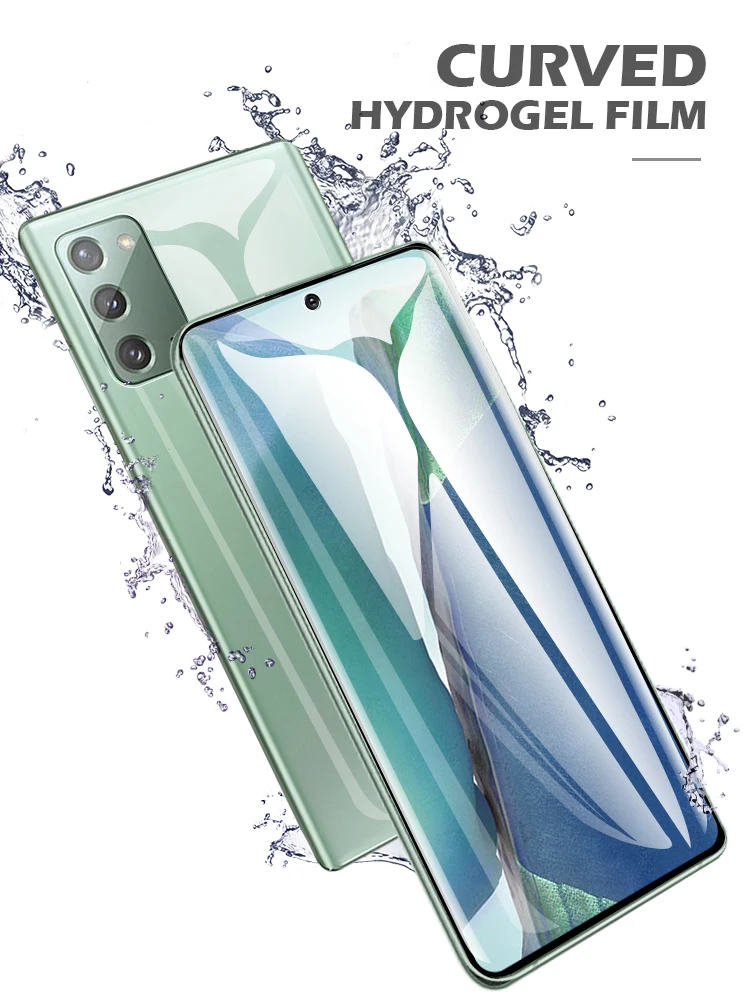 Гидрогелевая пленка CHYI для samsung note 20 10 ultra A32 4G защита экрана 3D изогнутая Galaxy s20 S10 Plus