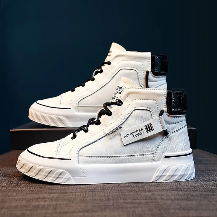 

Luxury Autumn 2020 New Women Shoes High Top Sneakers Women Fashion Casual Lace-up Platform Shoes High Quality Zapatos De Mujer