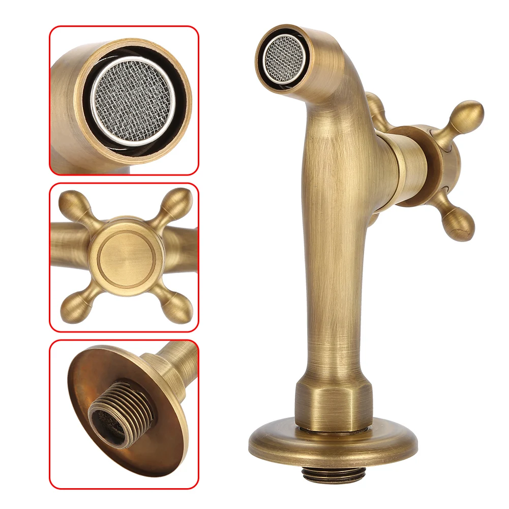 Настенная швабра смеситель для бассейна с Φ латунной детской мойкой холодной