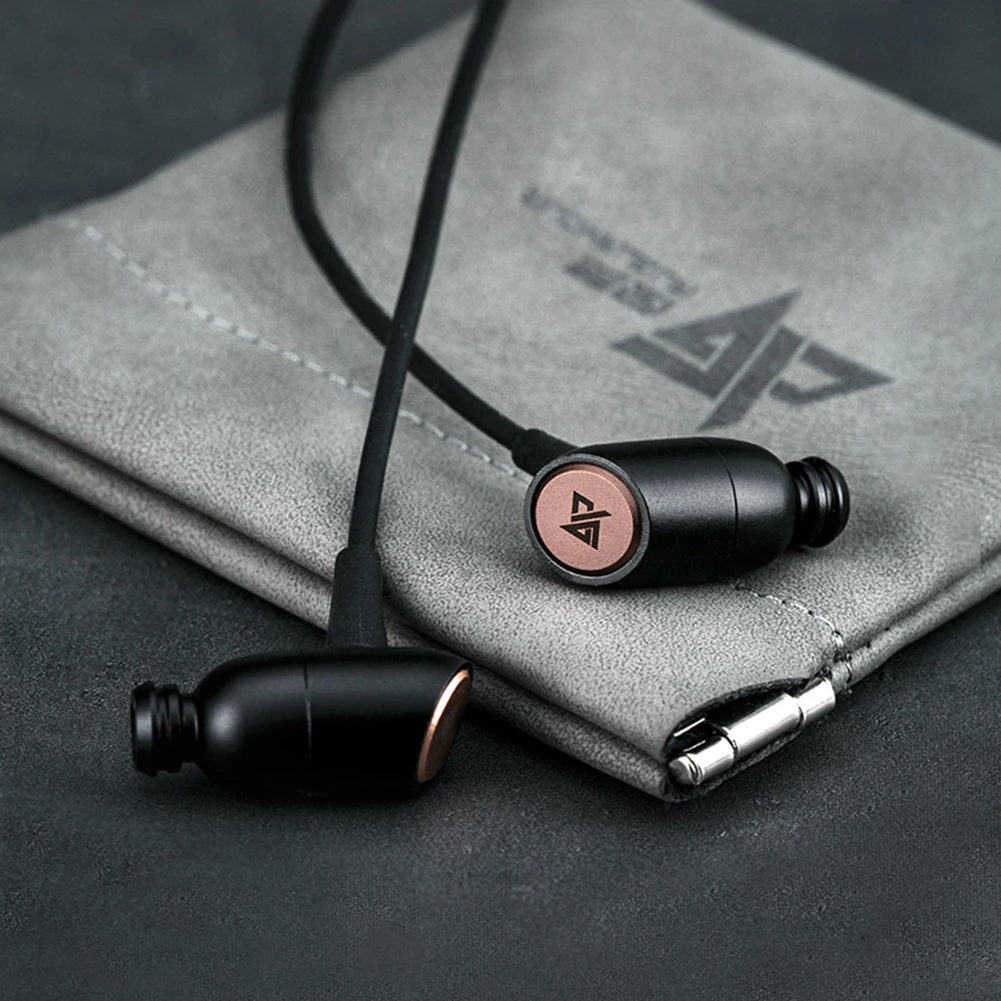 New AUGLAMOUR T200 Headphone Light HiFi music Wired Earphones Metal copper In-ear Earbuds Headset with Mic | Электроника