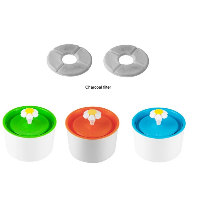 2 шт./лот активированный уголь PP из материала на основе хлопка с цветочной