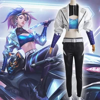 game lol cosplay costumes the rogue assassin akali cosplay costume kda all of akali skin uniforms clothes suits wears outfit hot