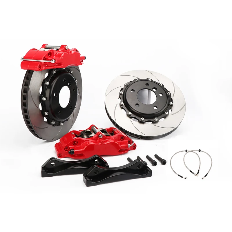 

Jekit racing car full set 5200 brake kit with 345*28mm rotor fit for S ubaru rear rim 18