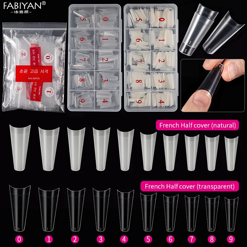 500 шт. накладные ногти из акрила|Накладные ногти| |