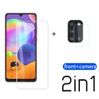 Защитное стекло для экрана и камеры Samsung Galaxy A31, A30S, закаленное