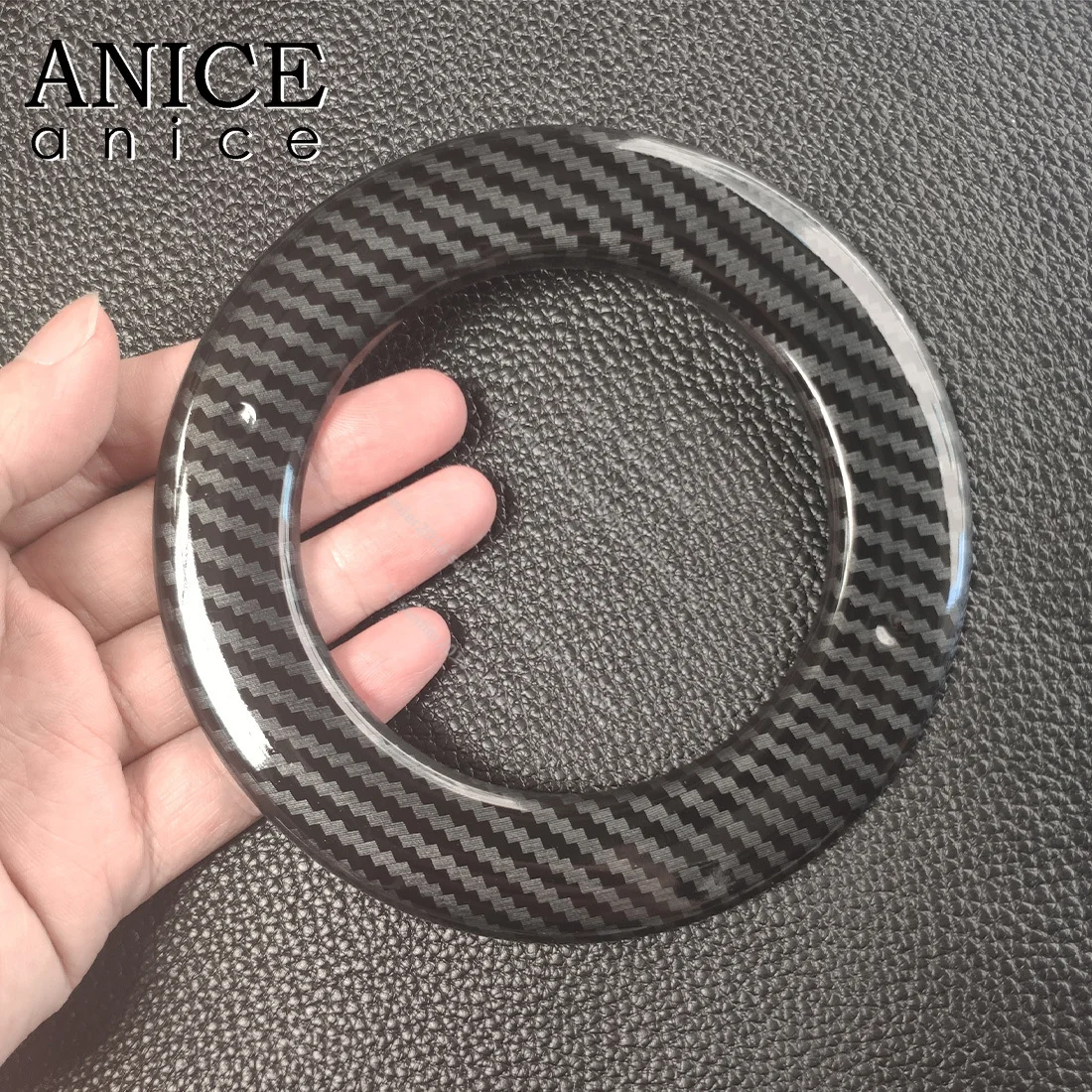 4 шт. отделка из углеродного волокна для Ford Edge 2015 2016 2017 2018 2019 2020 ABS|Наклейки салона