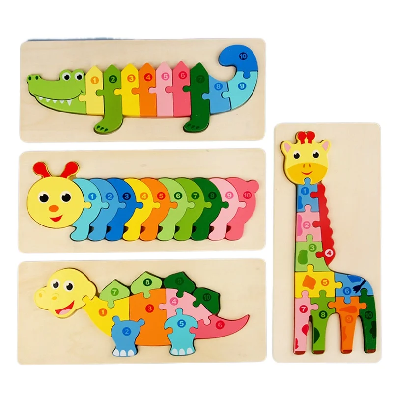 Кубики-пазлы детские деревянные для раннего развития | Игрушки и хобби