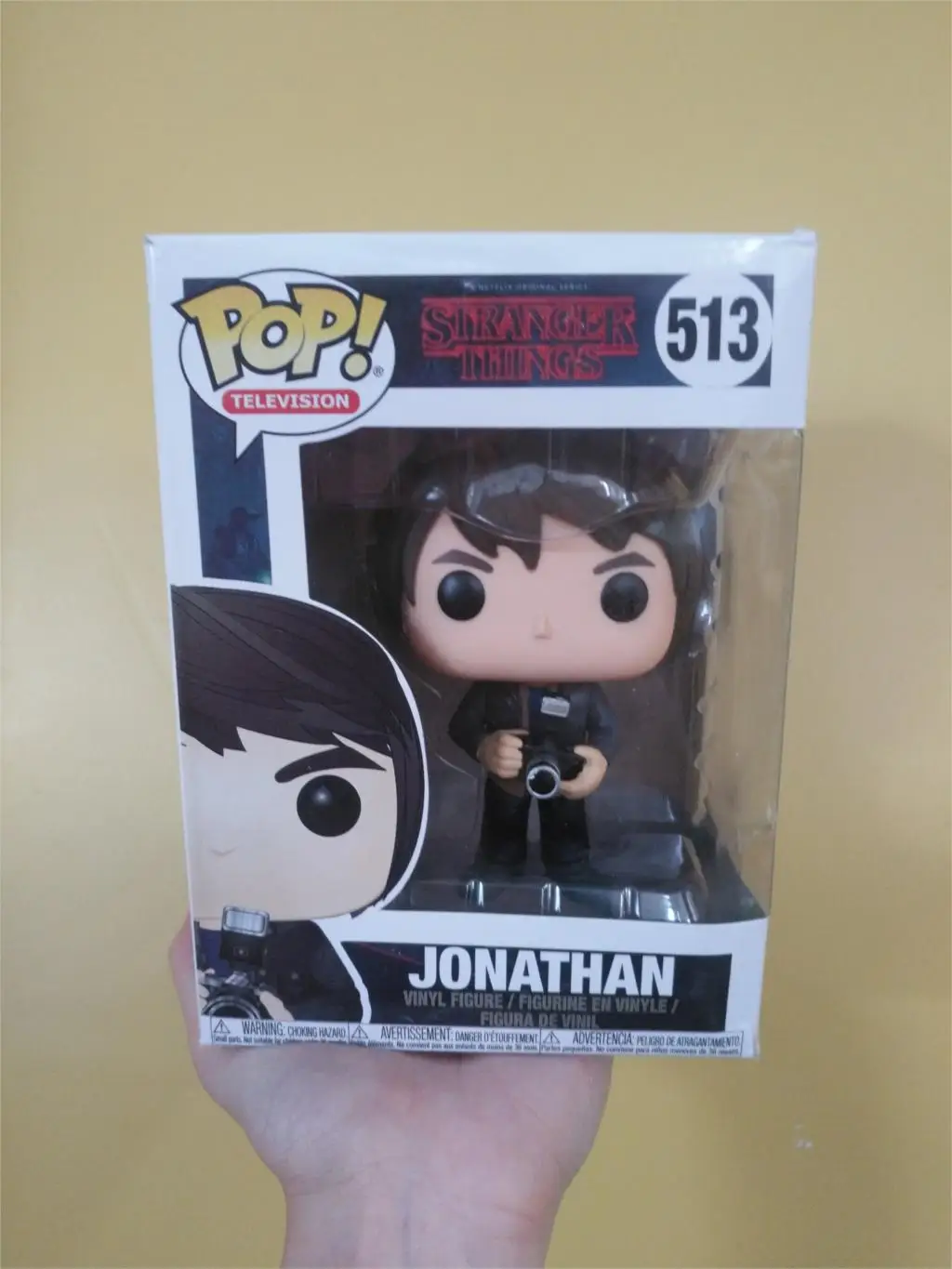 Funko Pop Stranger Things Character 10 см фигурка игрушки виниловые куклы для коллекции - Цвет: 513 with box