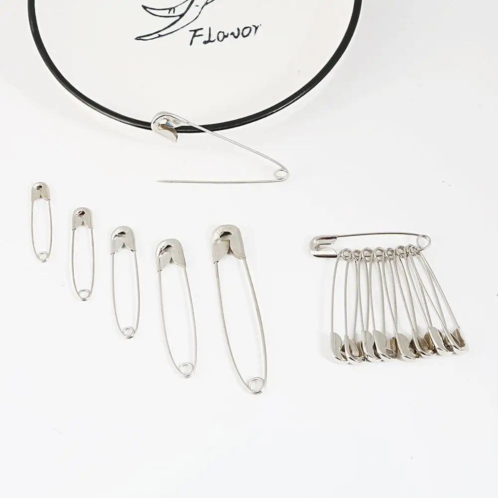 Мини-булавки из нержавеющей стали сделай сам Нержавеющая Пряжка булавка бирка