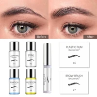 1 set beauty eyebrows makeup lamination of eyebrow enhancers transparent gel professional eyebrow kit korean cosmetics tools
