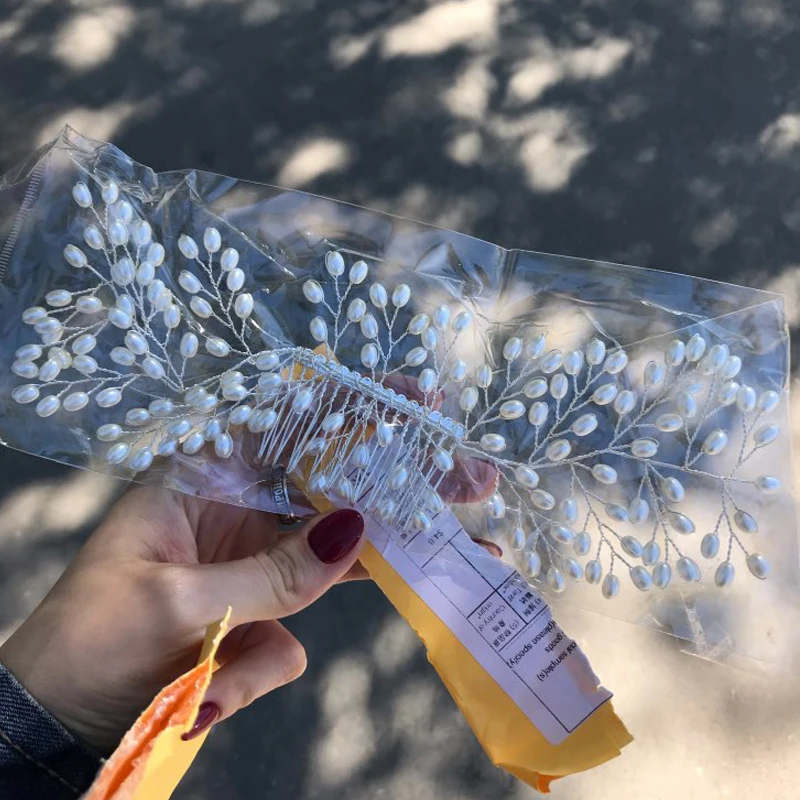 Роскошные аксессуары для волос невесты новые свадебные украшения ручной работы