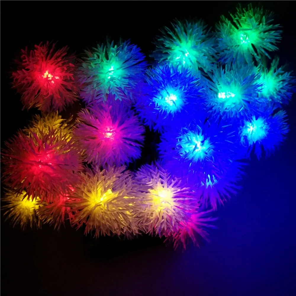 12 М 100 LED Кулон солнечная СВЕТОДИОДНЫЕ лампы строка Огни Украшение Для Елки Партии