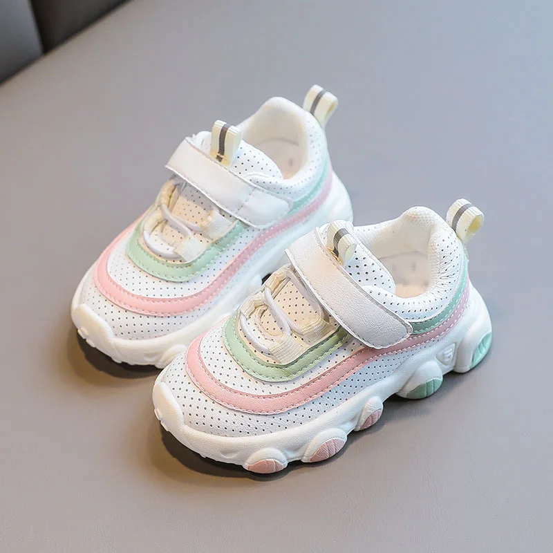 

2020 Autumn New Children's Casual Shoes Infant Toddler Fashion Sneakers Kids Shoes PU Leather
