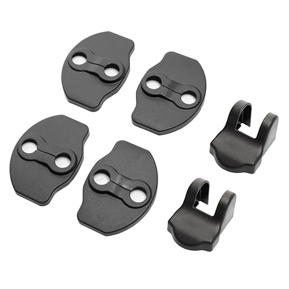 6 шт./компл. автомобиля крышка замка автомобильной двери Пряжка Защитная для Tesla