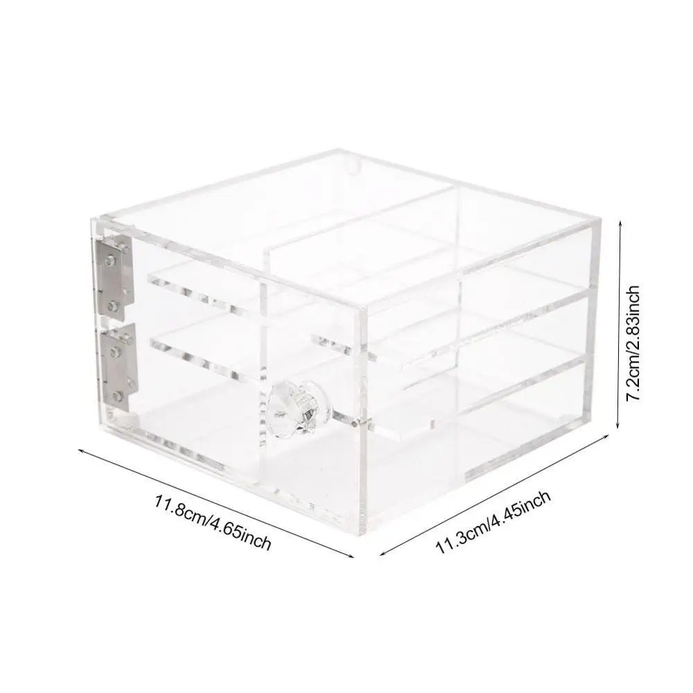 6 слоев накладные ресницы акриловый ящик для хранения Органайзер Прививка
