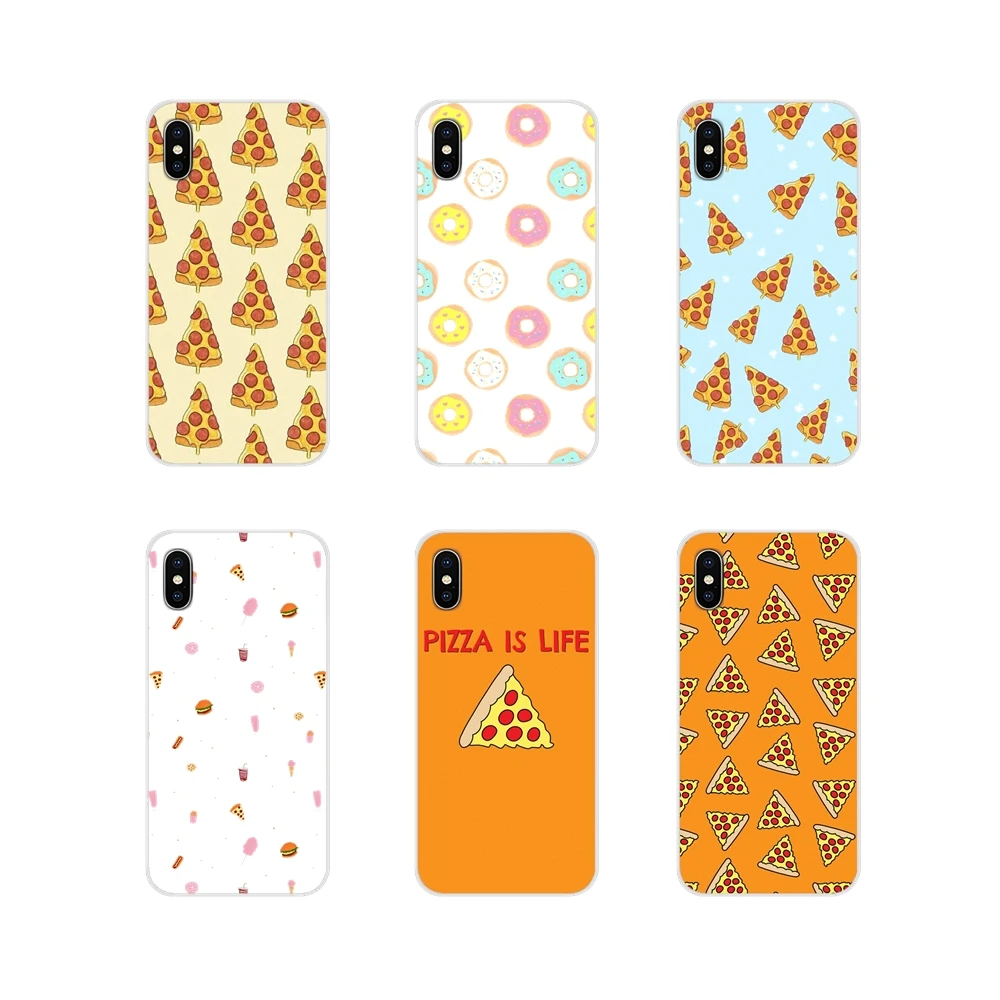 Картофель фри пончики пицца еда для Apple iPhone X XR XS 11Pro MAX 4S 5C SE 6S 7 8 Plus ipod touch 5 6