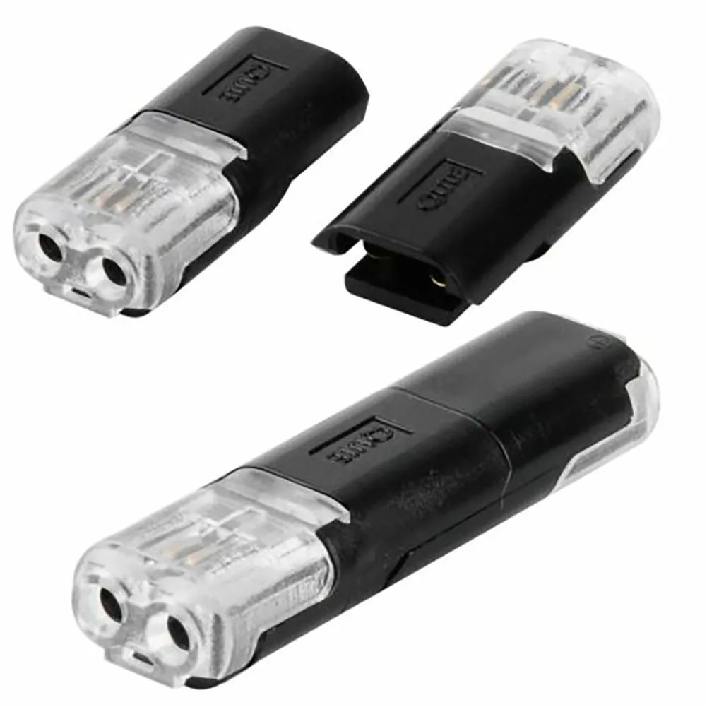 

Auto Car Connector Cable Plug Waterproof 10pcs 2 Pin Accessories Clamp