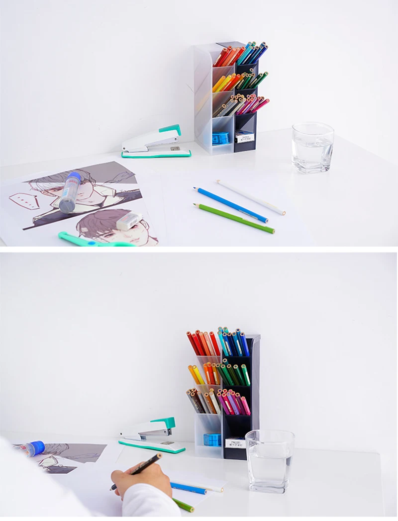 Ящик для хранения в холодильнике 1/2/3 слоев прозрачный дома простой многослойный