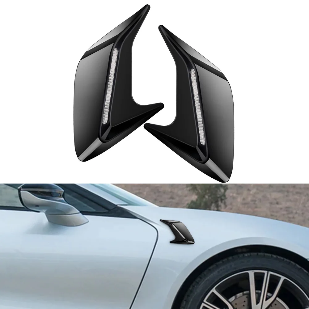 2 шт. универсальная имитация автомобиля поддельная воздушная розетка накладка