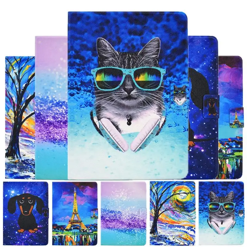 

Tablet Case For Huawei Matepad 10.4 inch BAH3-W09 BAH3-AL00 Cute Cartoon Leather Cover For Huawei MatePad 10.4 2020 Cover Cases