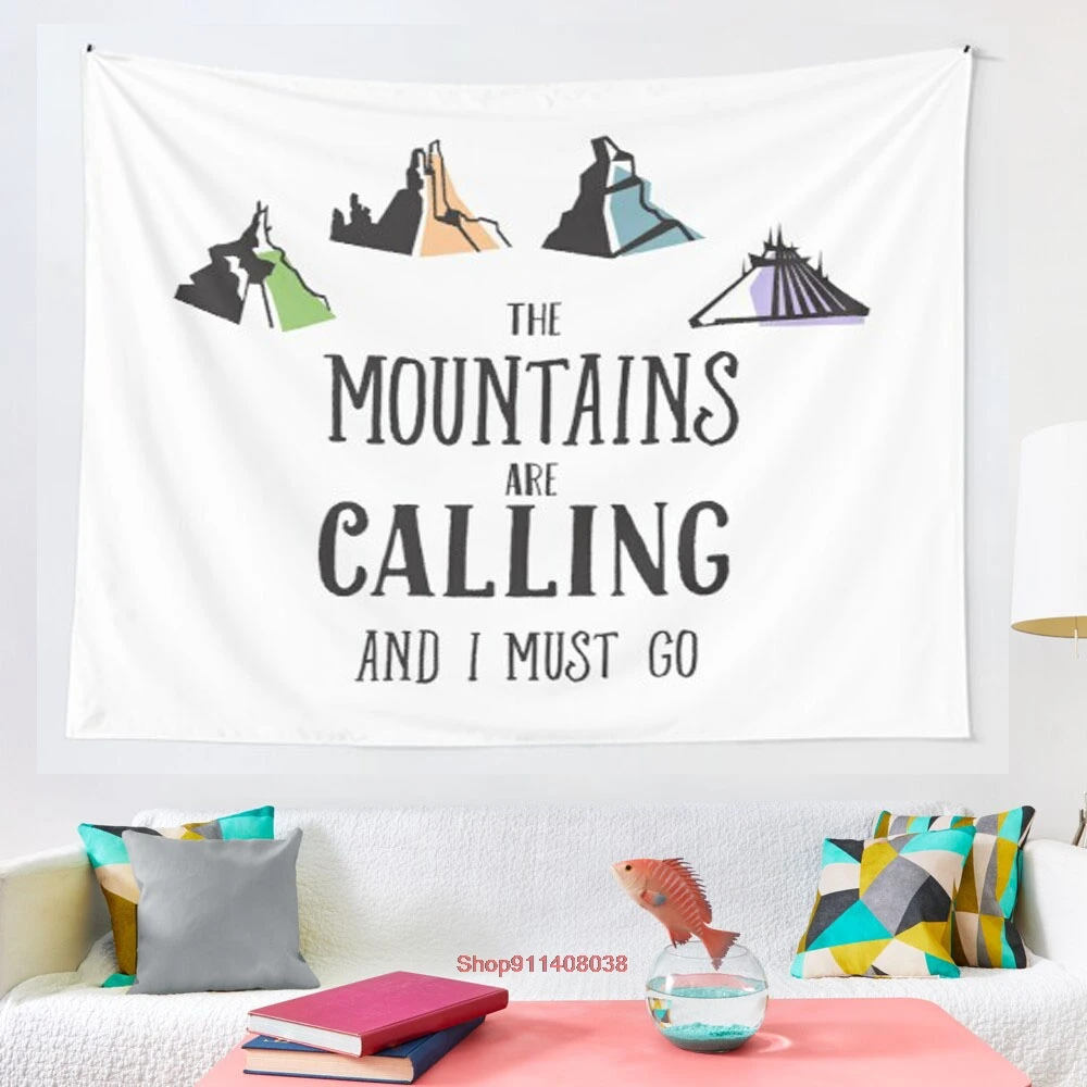 

The Magic Mountains tapestry Wall Hanging Tapestries for Living Room Bedroom Home Decor