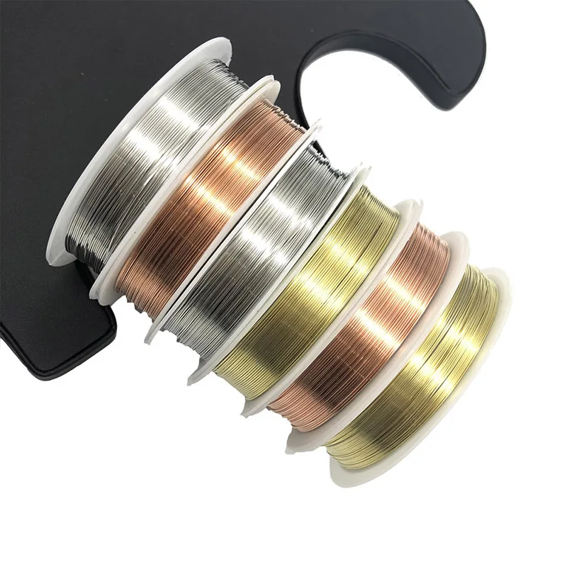 Проволока из медной латуни WIWI 0 2 1 мм для рукоделия изготовления ювелирных