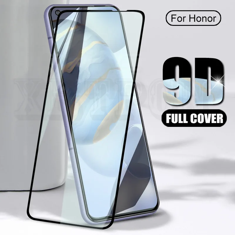 

9D 9H полное закаленное стекло для Huawei Honor 30 20 10 Lite 10i 20i 30i 20s 30s 9X 9A 9S X10 Pro Защитная пленка для экрана чехол