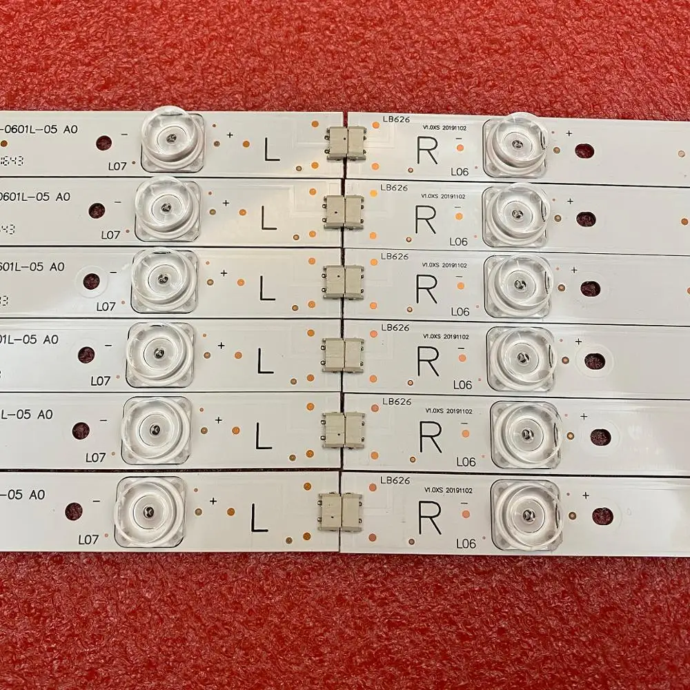12 шт. светодиодный Подсветка бар для Sharp LC-55CUG8462E LC-55CUG8462K LC-55CUG8462KS LC-55CUG8461K LC-55CUG8461KS