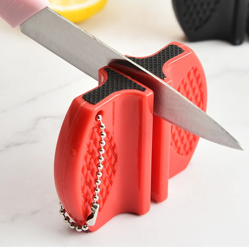 

Mini Ceramic Rod Knife Sharpener Two-stage Tungsten Portable Butterfly Type Whetstone Sharpener Sharpening Knives Stone